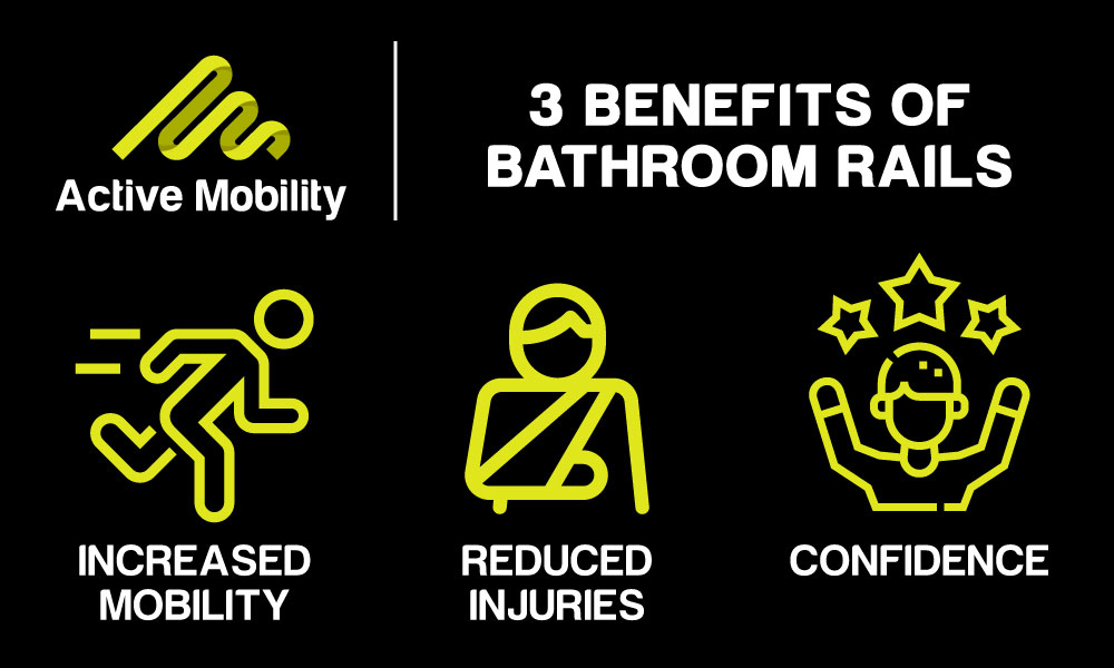 Benefits of bathroom rails